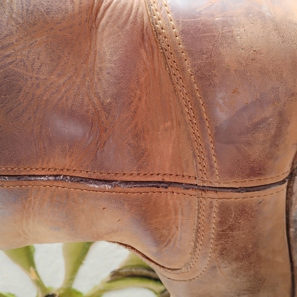 DAN POST Brown Leather Waterproof Cowboy Boots - Picture 13 of 15